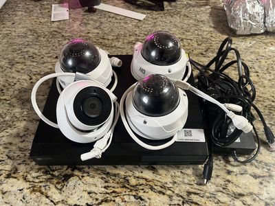 4 TB 8 Channel NVR and 4 Cameras
