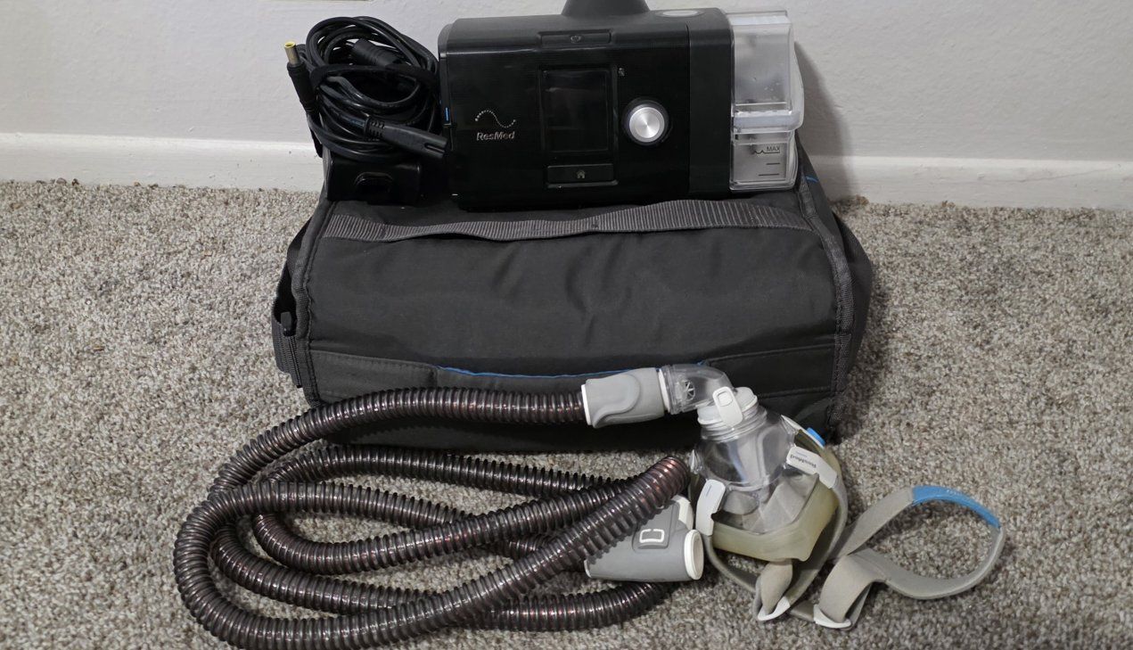 ResMed AirSense 10 AutoSet CPAP -- 4G, Full Mask