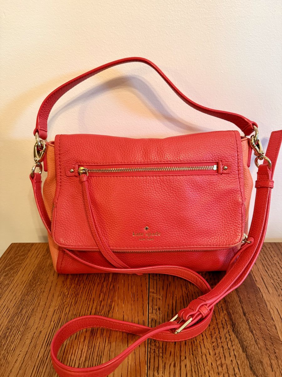Kate Spade Red/Coral Crossbody Bag