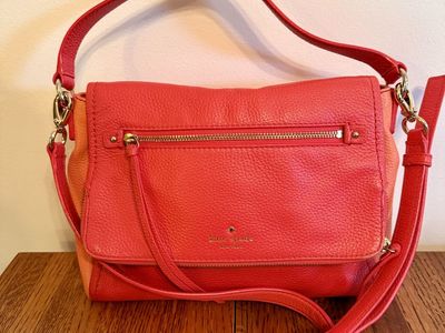 Kate Spade Red/Coral Crossbody Bag