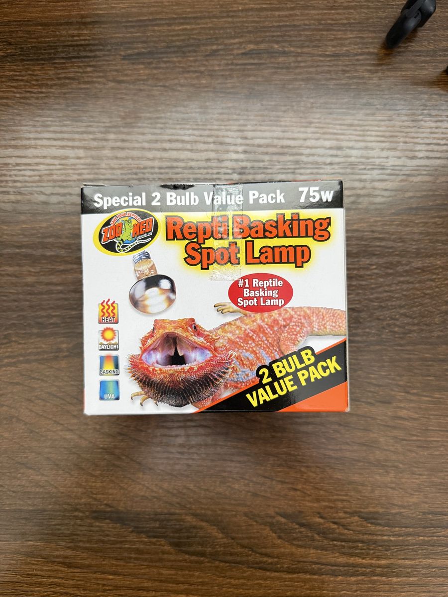 Reptile basking spot lamp, 75w