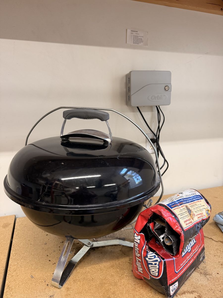 Weber Jumbo Joe Portable Charcoal Grill 18 Inch Black with Kingsford Charcoal