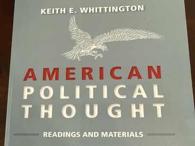 American Political Thought by Keith E Whittington