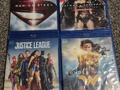 Justice League Movies Bluray