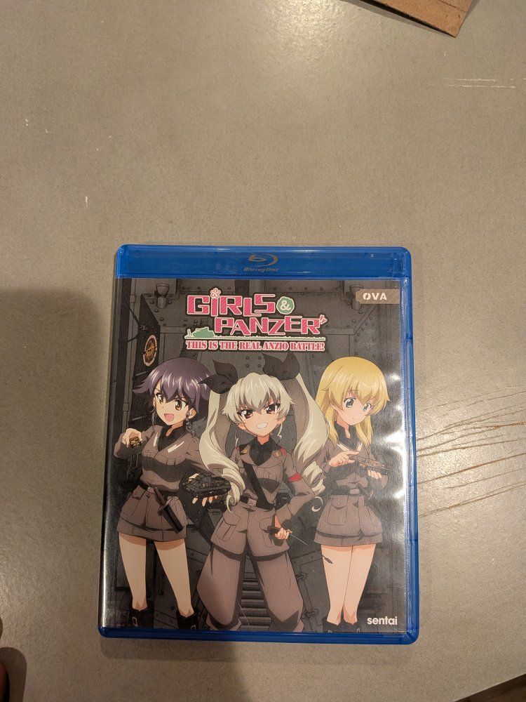 anime girls und panzer this is the real anzio battle Blu-ray