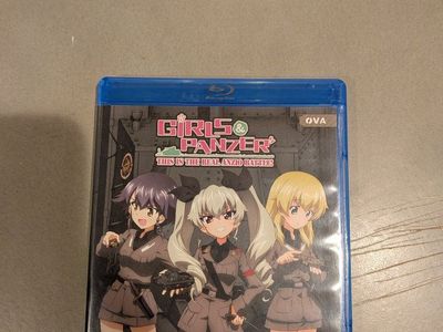 anime girls und panzer this is the real anzio battle Blu-ray