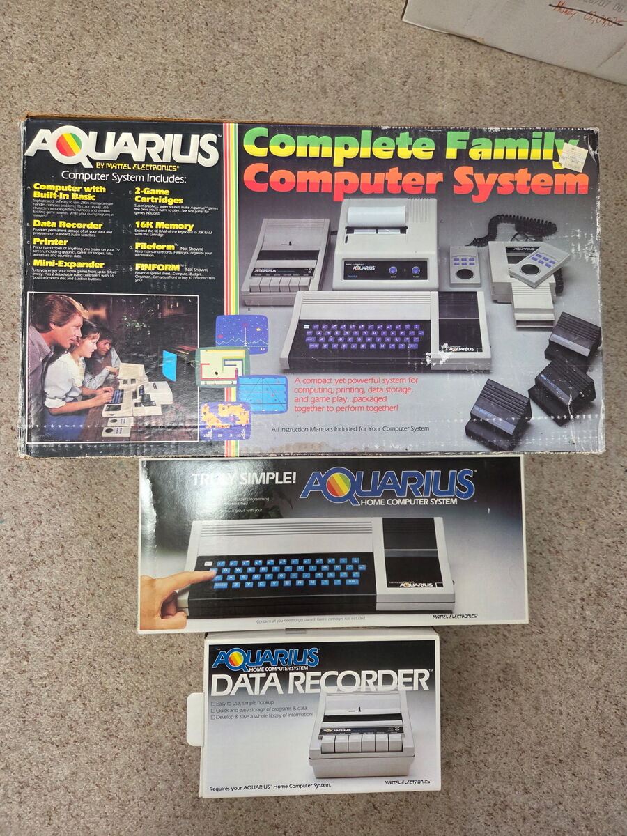 aquarius home computer / game system