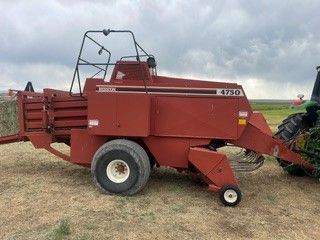 Hesston 4750 3x3 Square Baler - Agricultural Farm Equipment