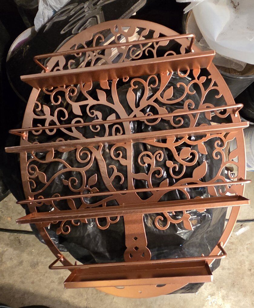 "Tree of Life" Wall-Mounted Rack