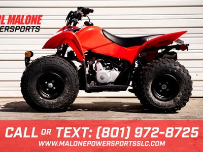 2026 Honda TRX90X Red - H00685