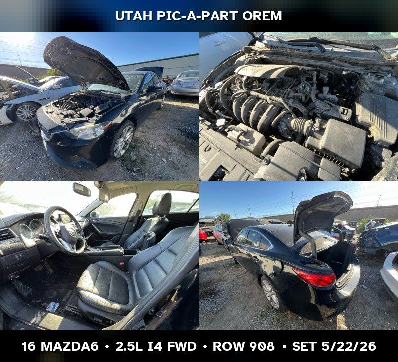 2016 Mazda Mazda6 Parts - UTPAP Orem