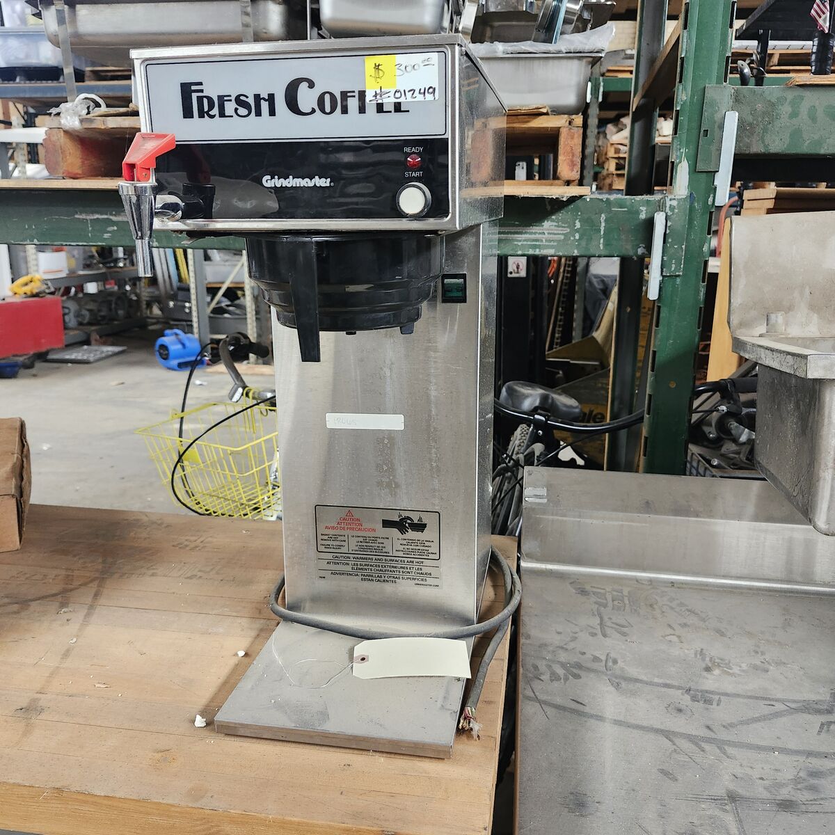 Grindmaster Coffee Brewer.