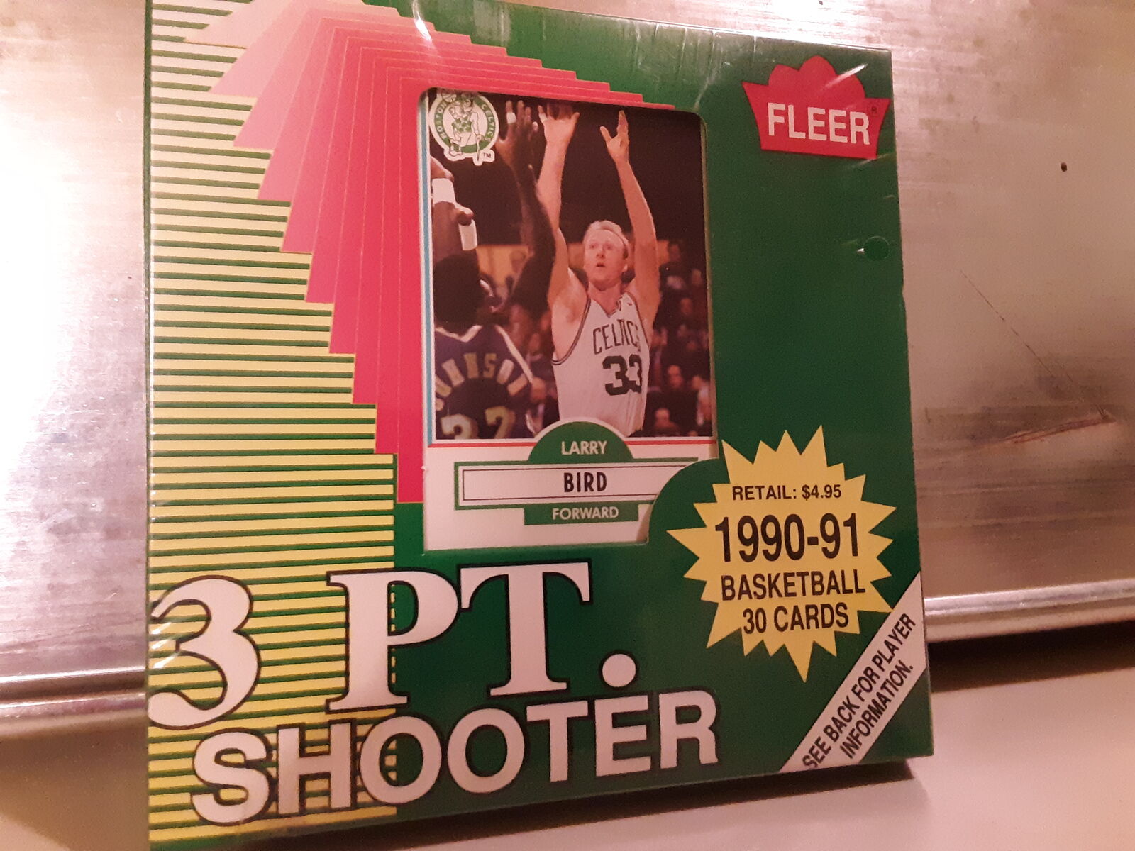 1990-1991 Fleer 3Pt Shooter Basketball Cards Sealed New