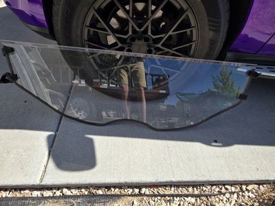 Clearly Tough UTV Windshield - Clear, Flexible, Scratch-Resistant for Can-Am X3