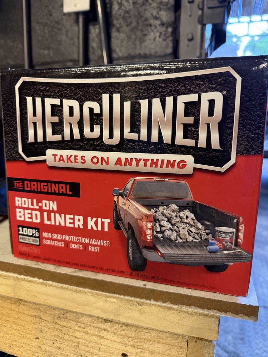 $40.00 DID NOT USE AFTER ALL- I have two boxes unopened - Original Roll-On Bed Liner Kit - 1 Gallon, Black, Scratch Resistant