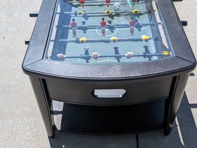 coffee table/fooseball table