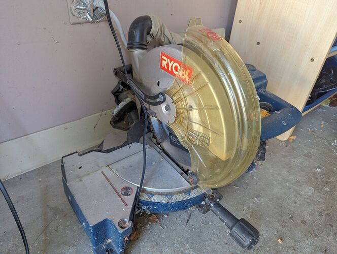 Ryobi compound miter saw
