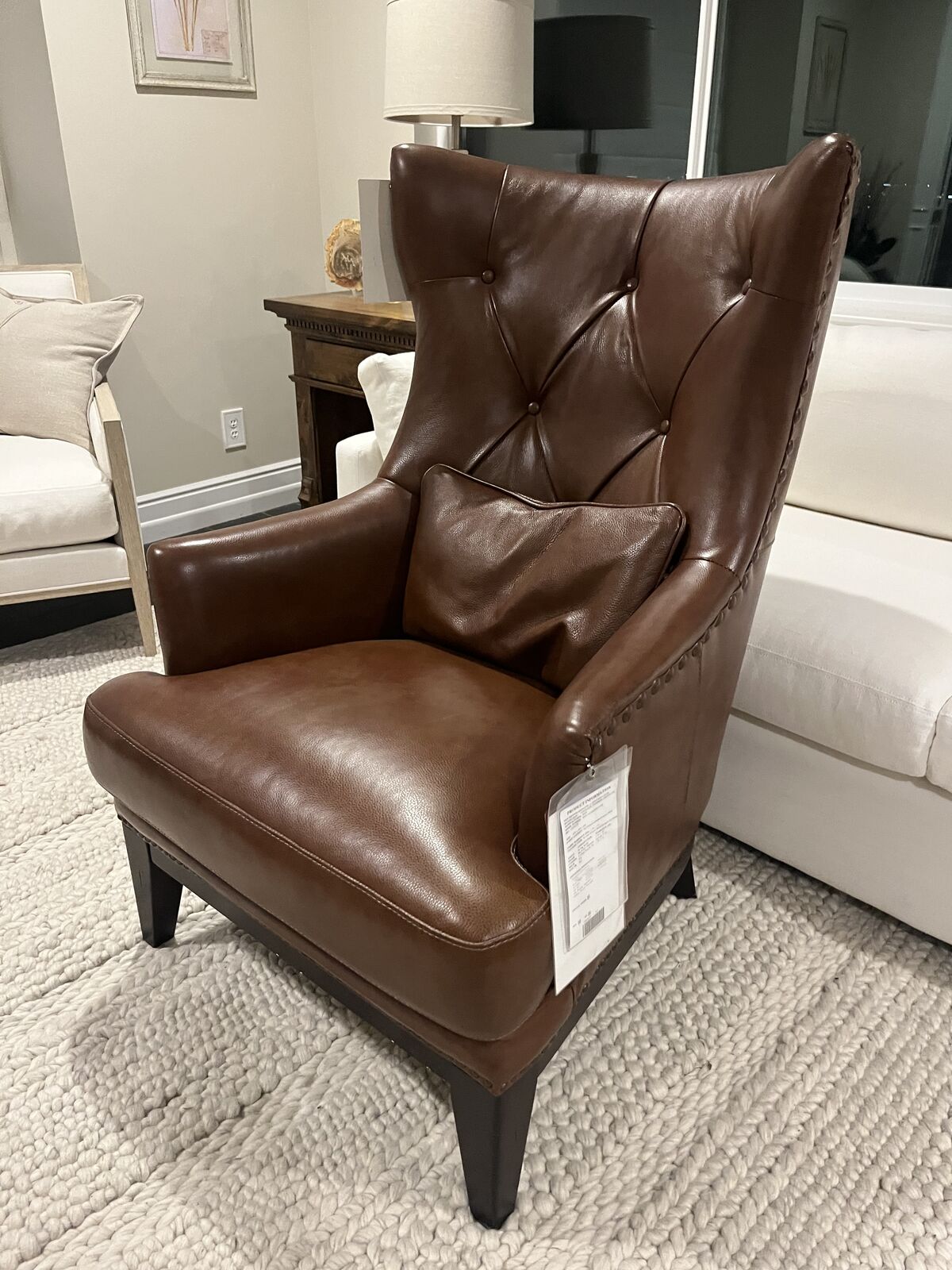 Leather chair