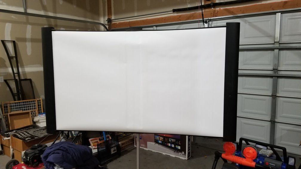 Epson Accolade Duet ELPSC80 Portable Projector Screen with Stand