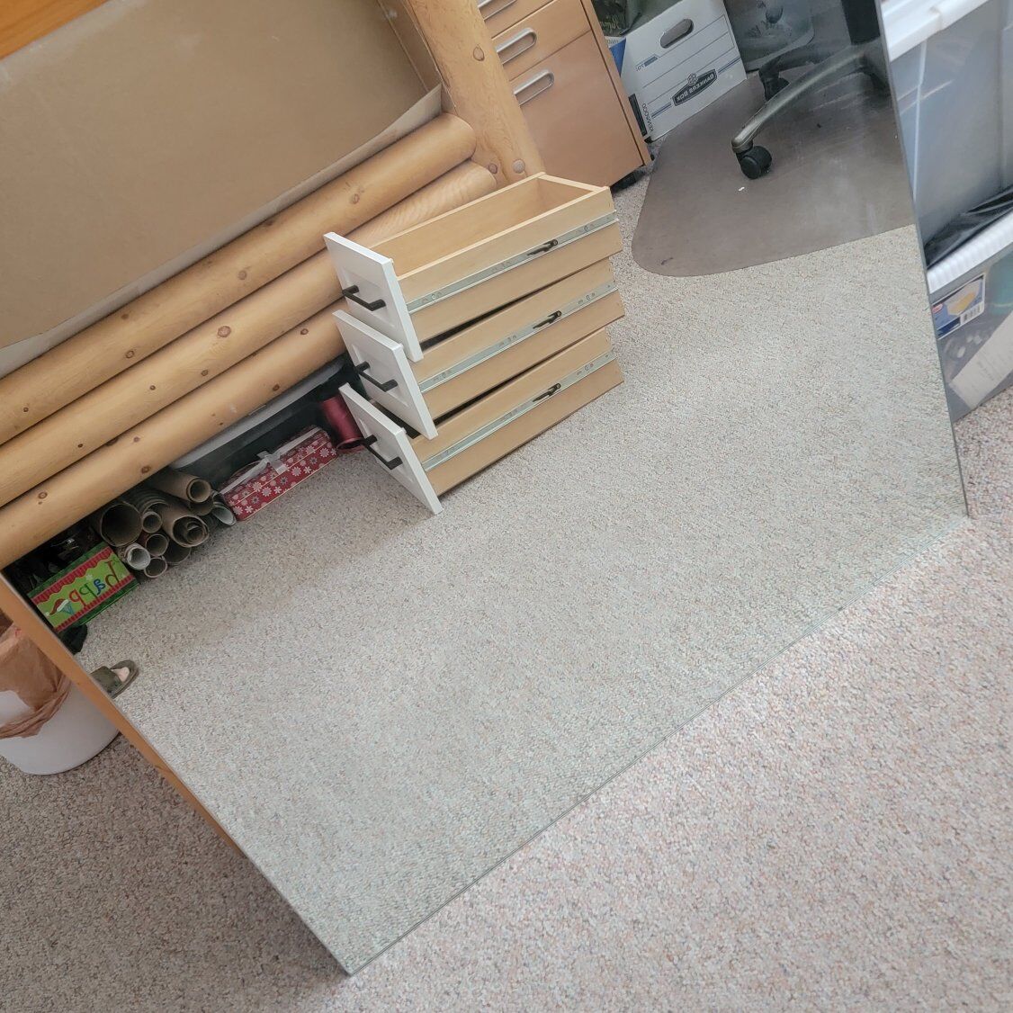 Big Mirror 36" Wide and Sturdy