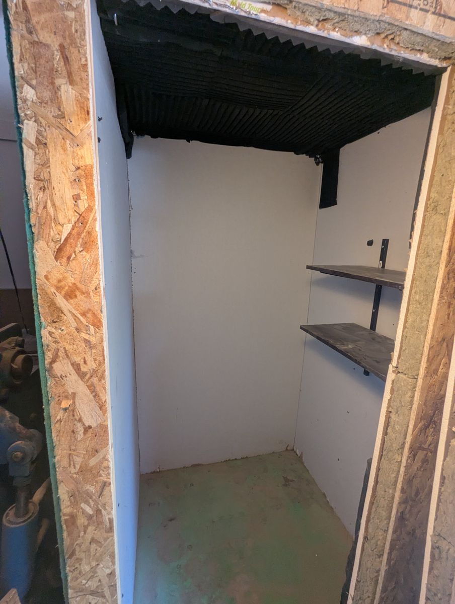 Custom Heavy-Duty Sound Isolation Booth (4' x 4' x 8') – Modular / Disassembles
