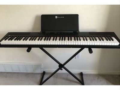 88 Touch sensitive Digital Piano with Bluetooth capable