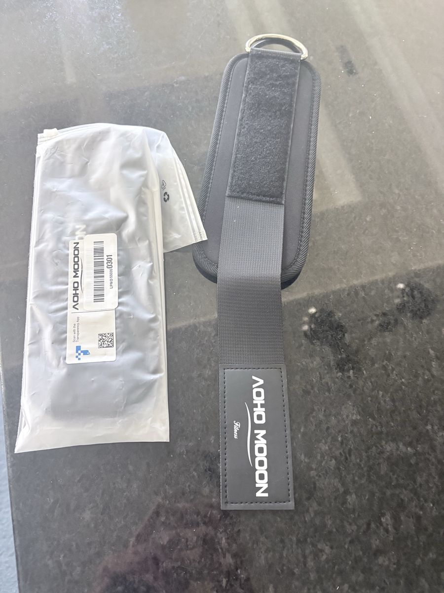 AOHO MOOON Fitness Ankle Straps for Cable Machines (Pair)