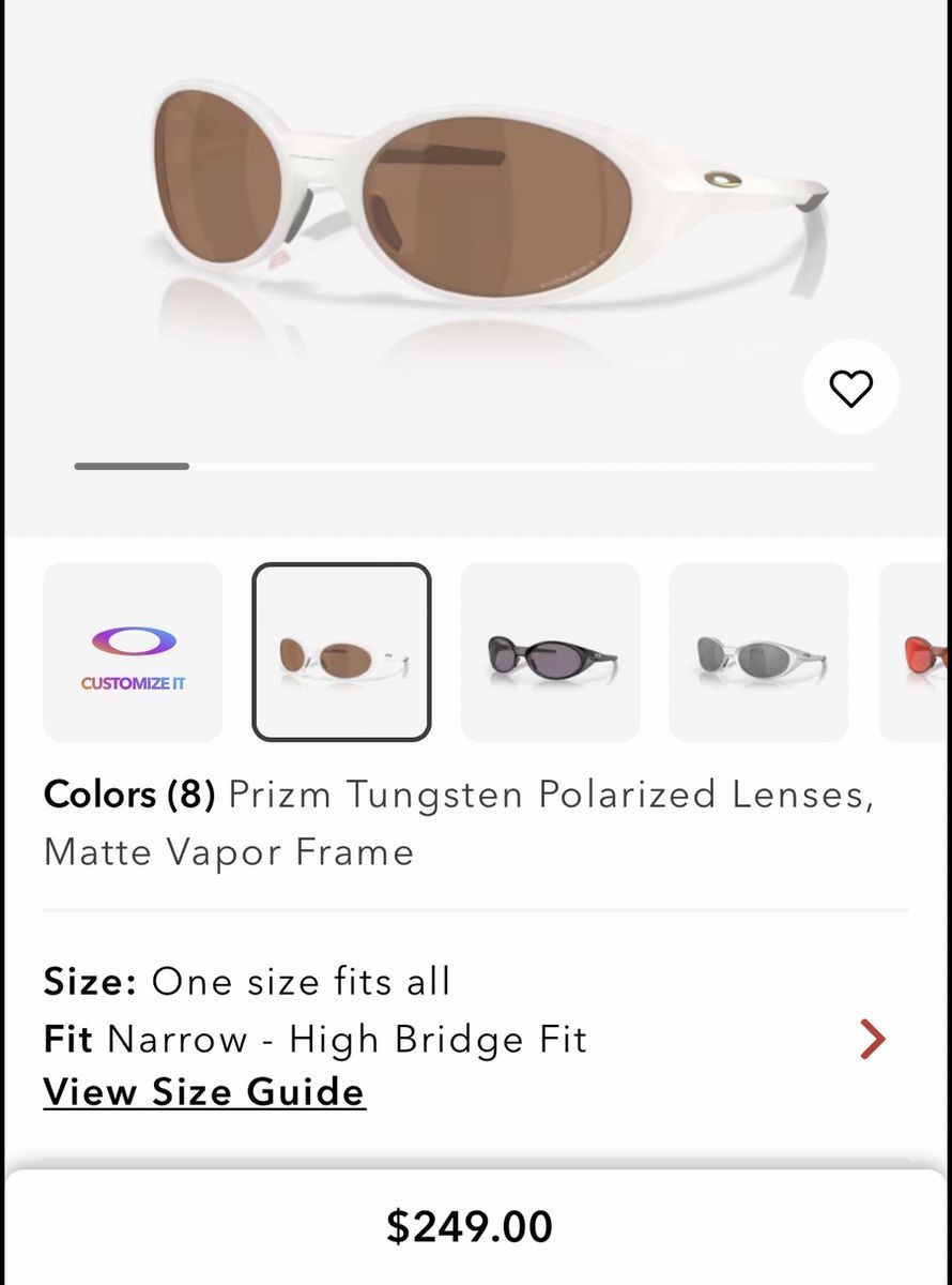 New Oakley eye jackets