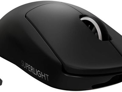 Logitech G PRO X Superlight Wireless Mouse + Logitech Gaming Mousepad — Black
