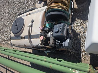 Lesco spray rig on skid