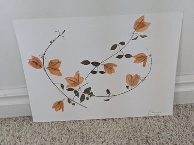 Handmade Dried Pressed Flowers Art-4 designs