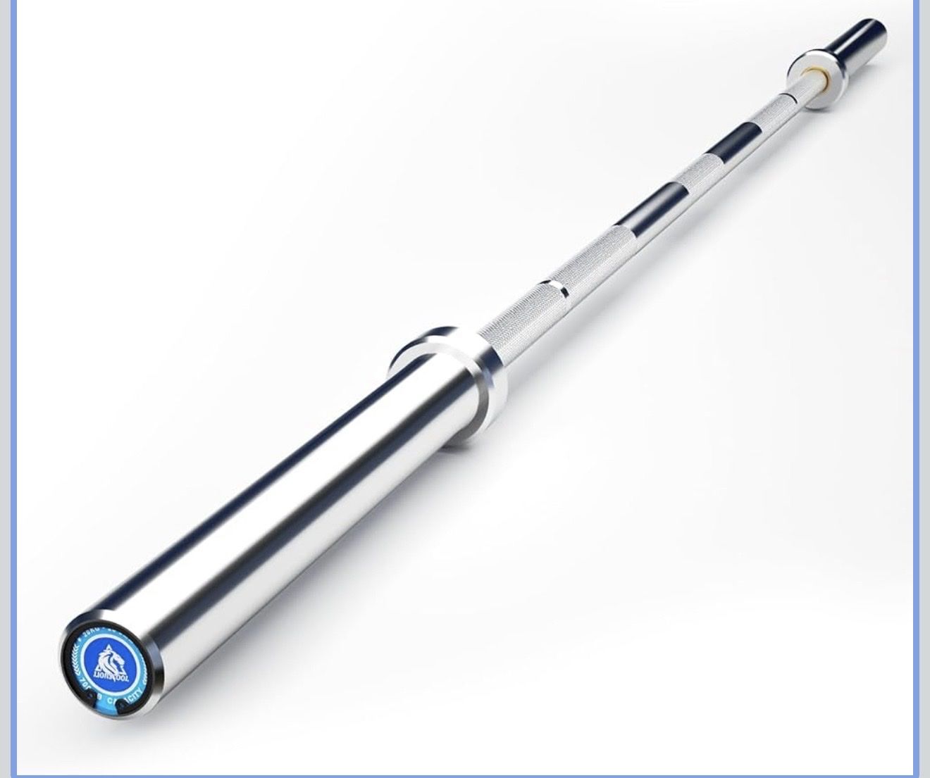 Lionscool 7FT Olympic Barbell for Weightlifting 20kg