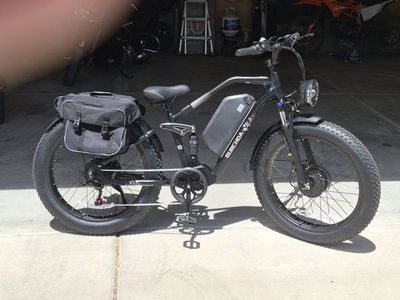 BURCHDA Y3, Full Suspension E-Bike
