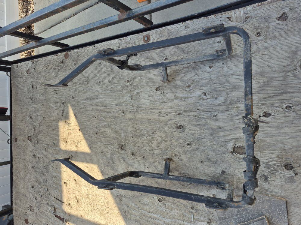 KLR 650 Custom Back Rack for Bags