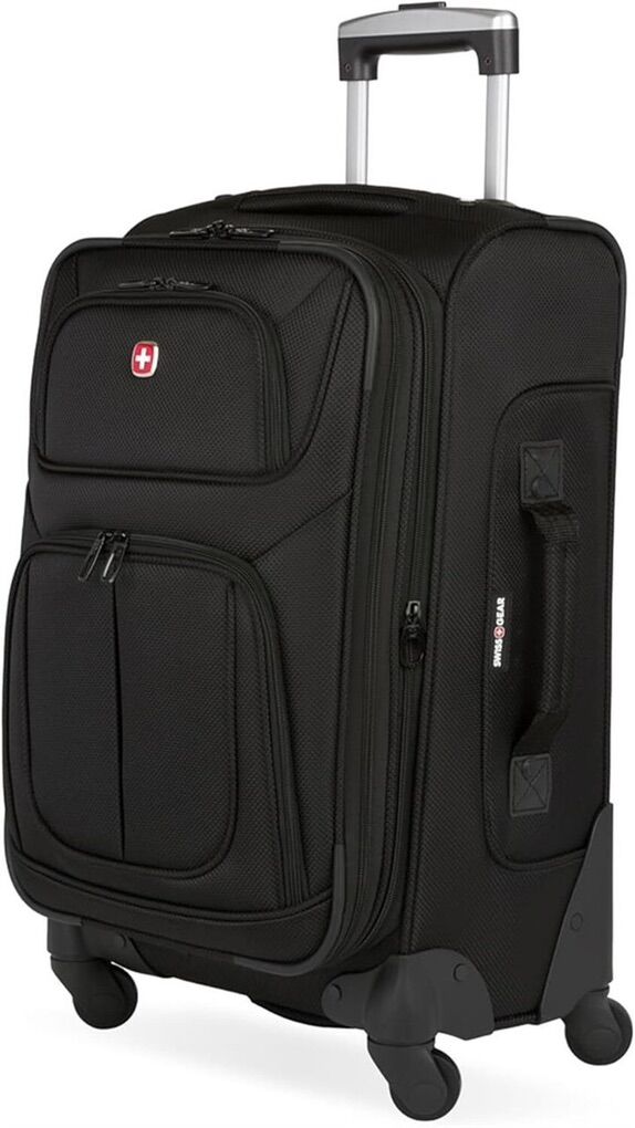 SwissGear Sion 21in Softside Carry-On Black