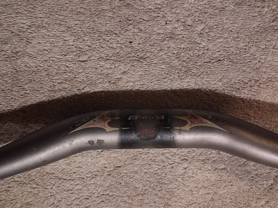 Specialized XC low-rise aluminum mountain bike handlebar.