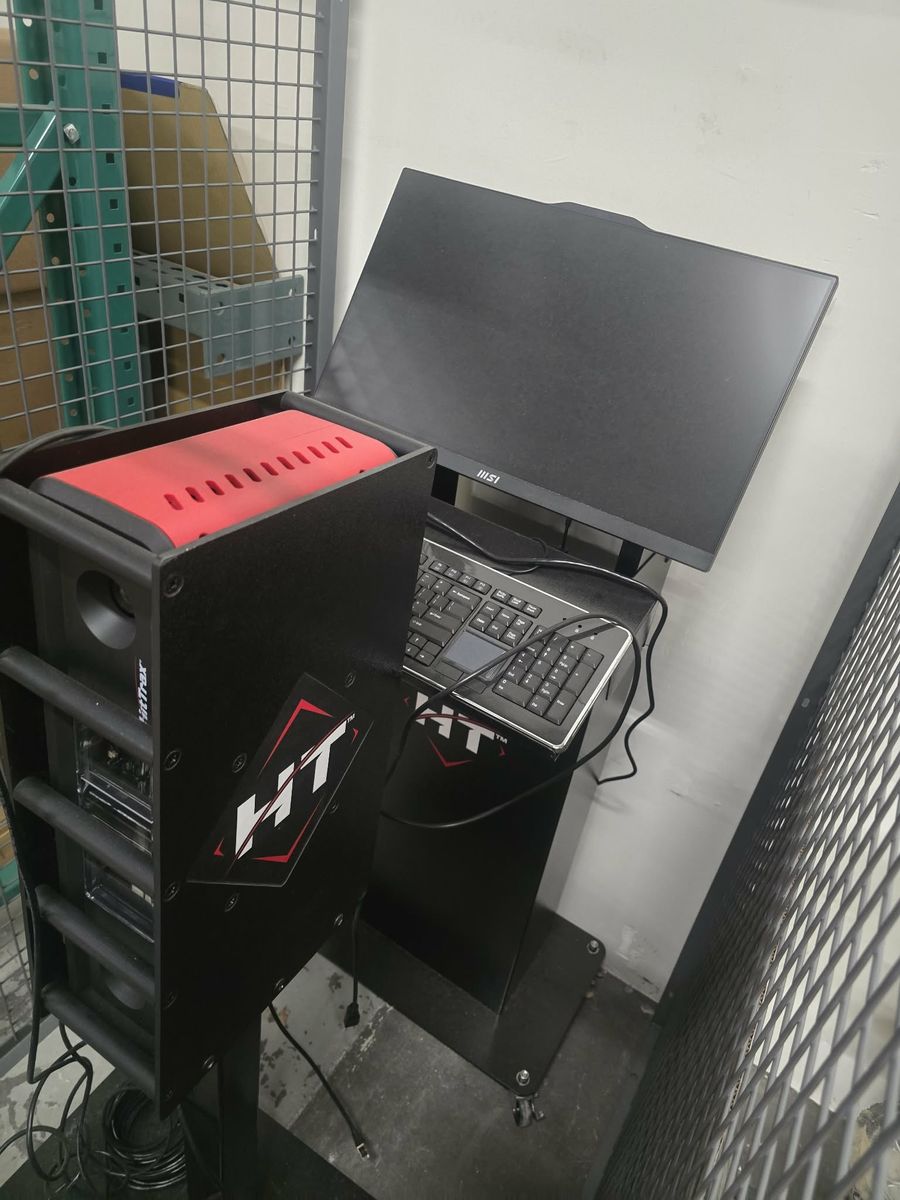 Hittrax VR1 Training Simulator in Box with MSI Monitor and Keyboard