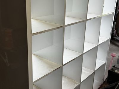 IKEA shelves - White Cube Storage Shelf Unit - 16 Cubbies, Versatile Organization