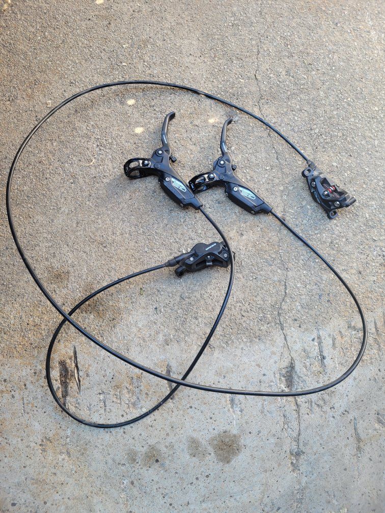 SRAM G2 RS Hydraulic Disc Brake Set Front and Rear Black