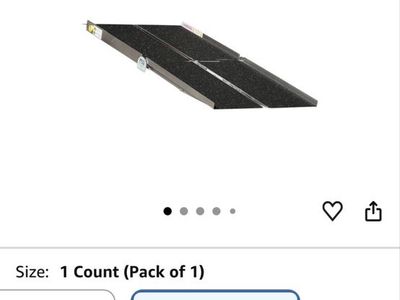 Prairie View Industries WCR830 Portable Multi-fold Ramp, 8 ft x 30 Inch, New in Damaged Box