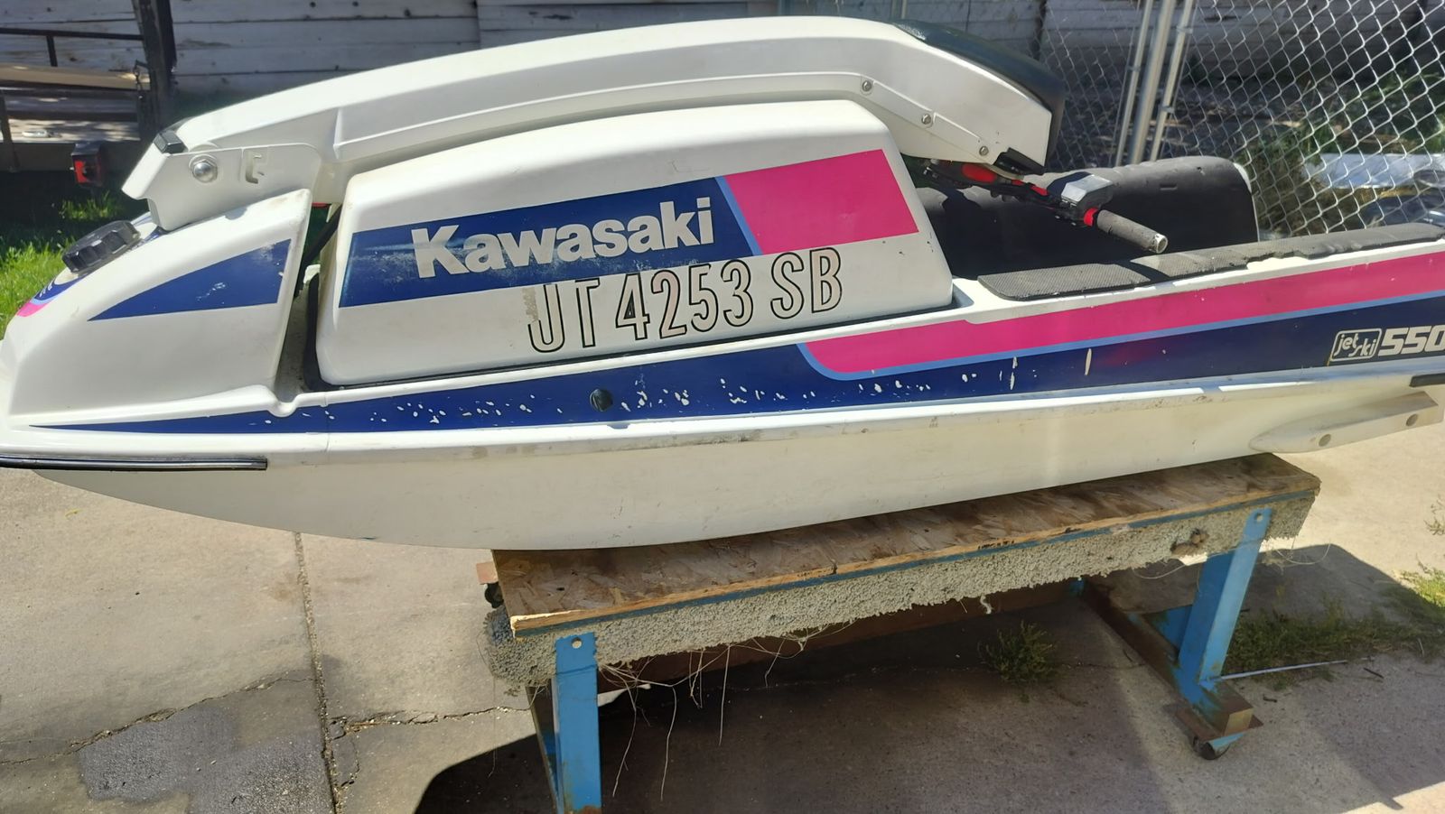 1989 Kawasaki Jet Ski 550 Stand-Up PWC - Recently Serviced & Runs Great