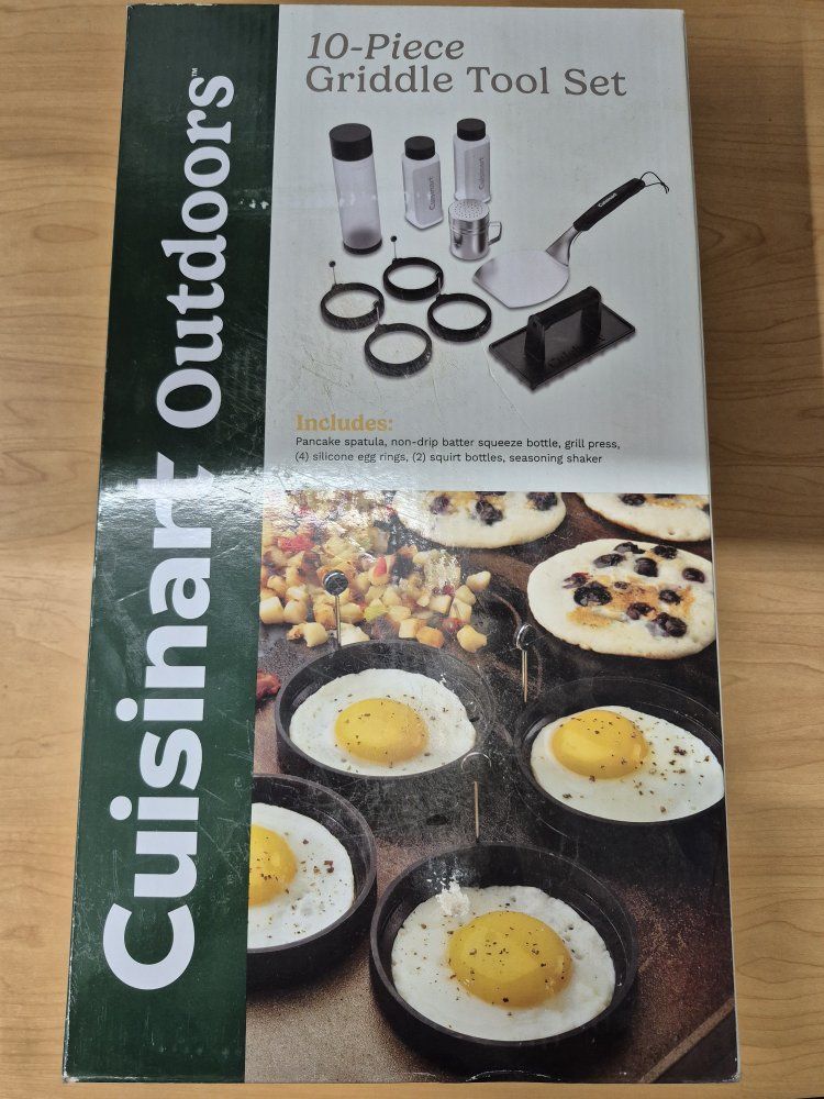 Cuisinart Outdoors 10-Piece Griddle Tool Set