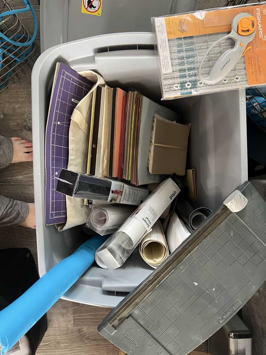 Scrapbooking Supplies + Cricut