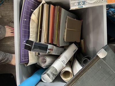 Scrapbooking Supplies + Cricut