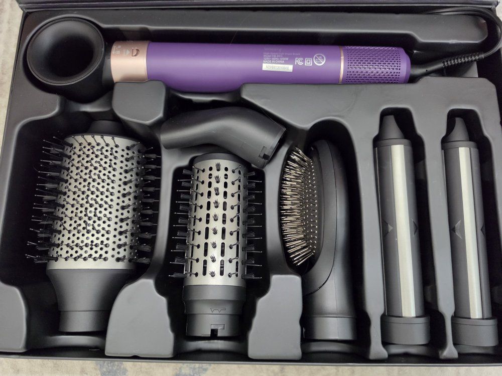 7 in 1 multi hair tool/dyson dupe- like new!