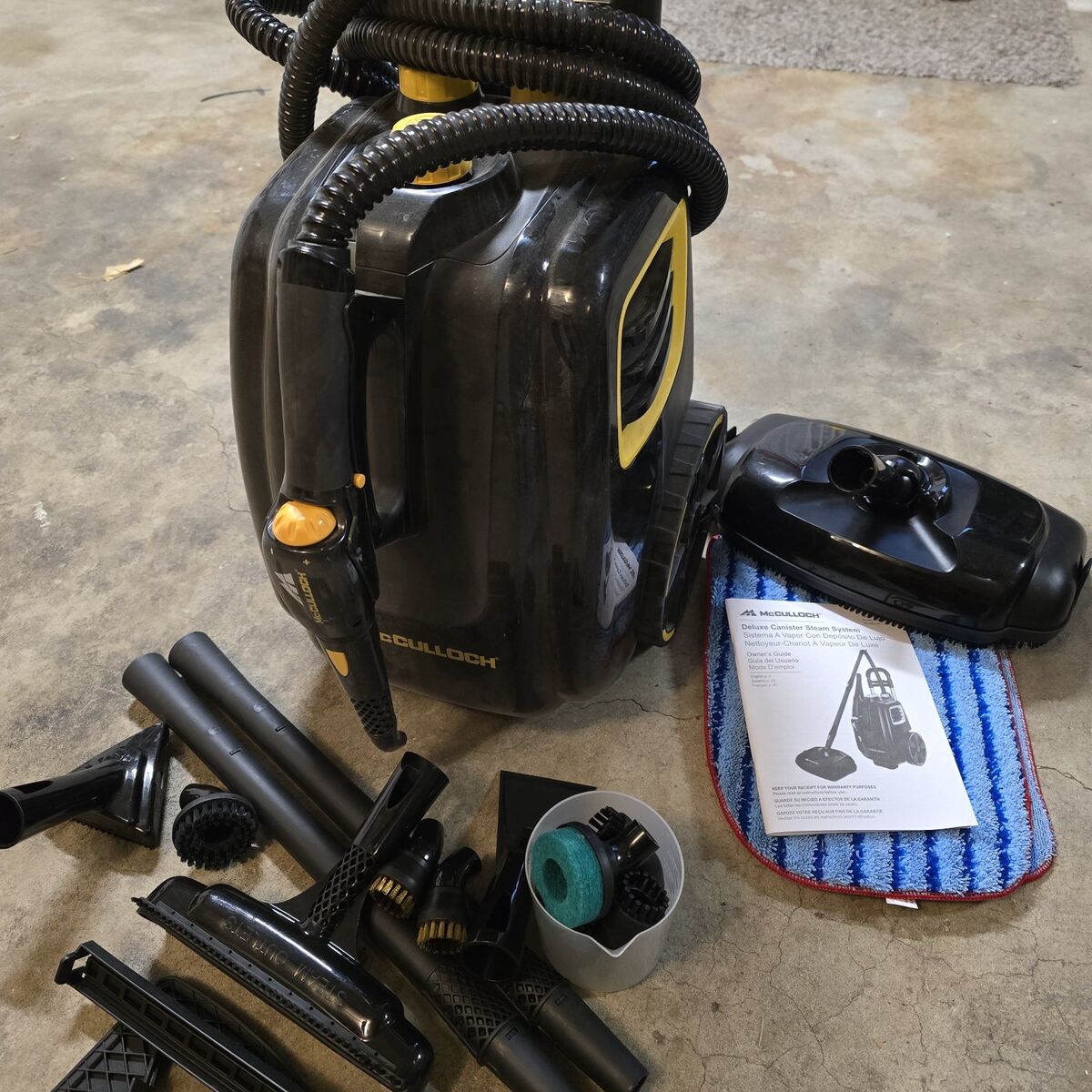 McCullough MC1385 steam cleaner