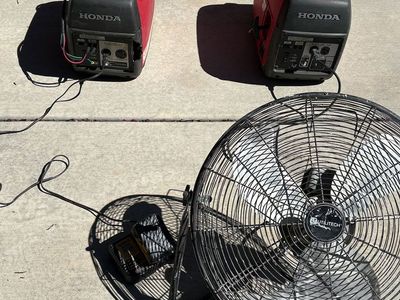 Two Honda generators 2000i