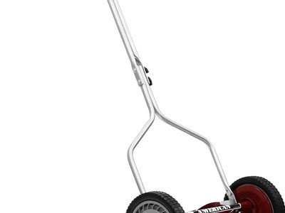 New 14in 5 blade Push Reel Lawn Mower
