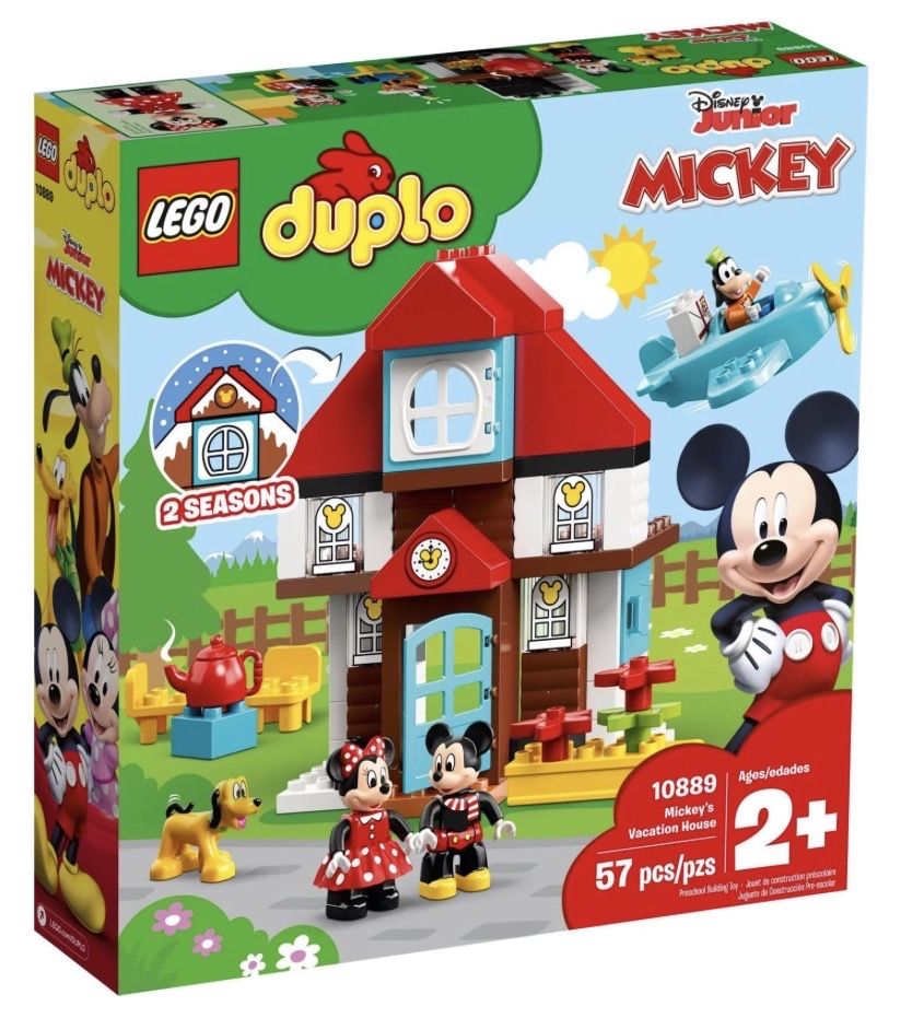 LEGO Duplo Disney Mickey's Vacation House 10889