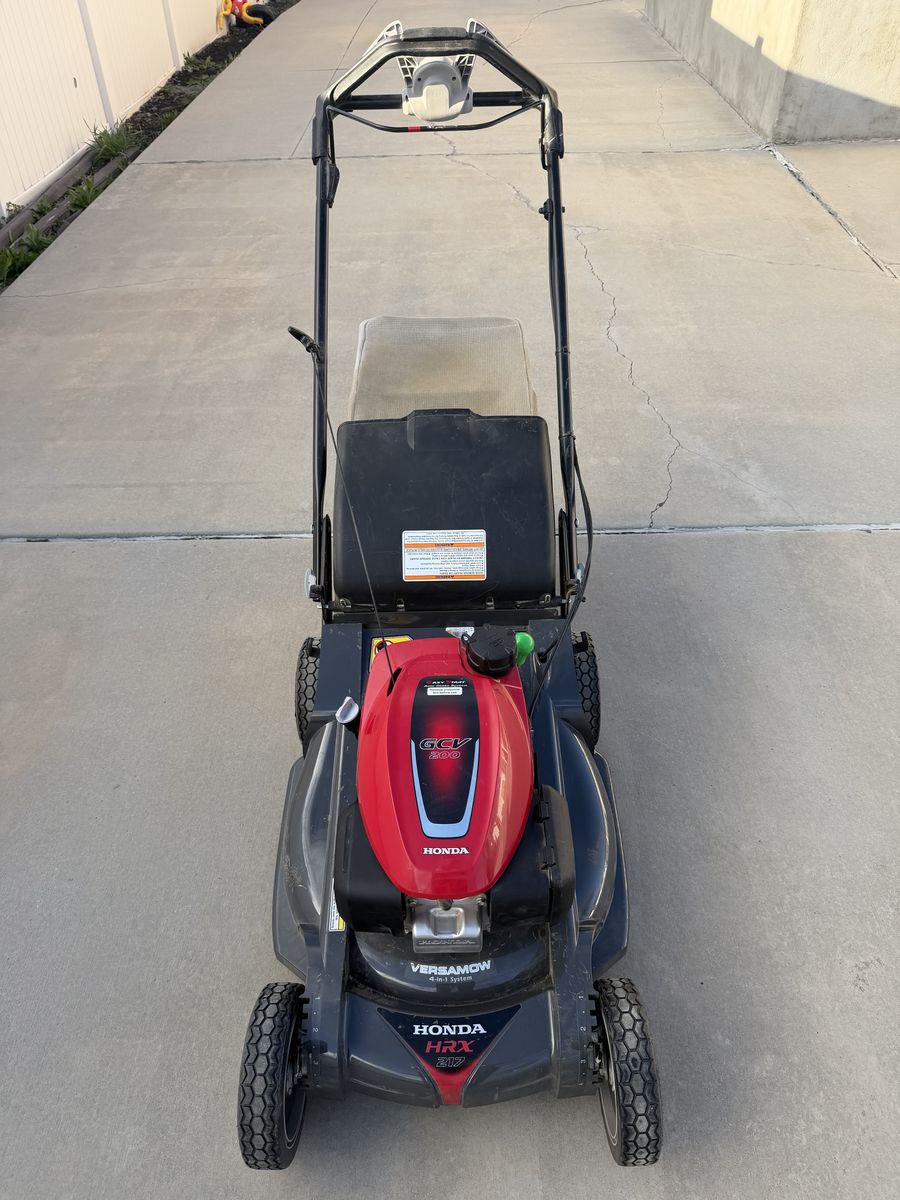 honda mower HRX217